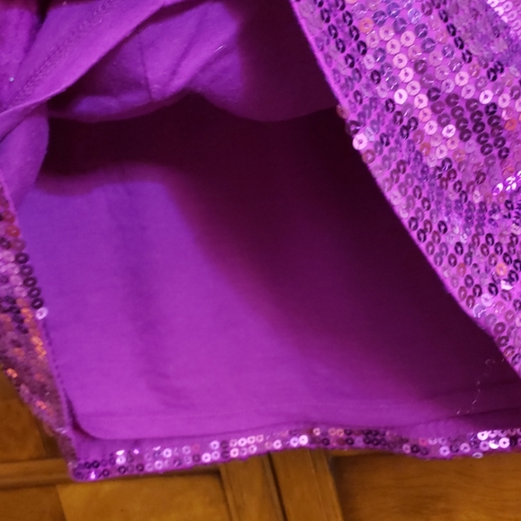 CHEROKEE PINK GLITTER GIRL SKIRT SIZE 10/12 - Picture 4 of 6